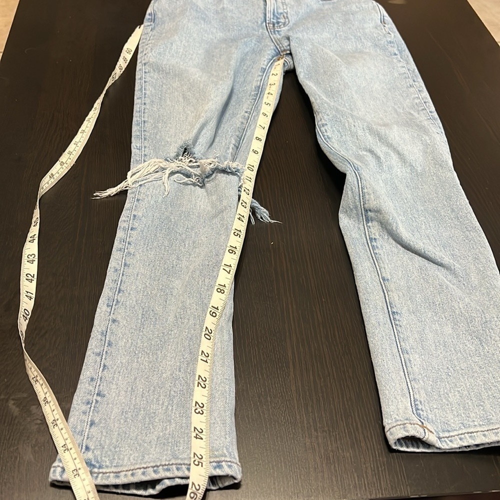 Madewell the perfect vintage crop Jean distressed - Picture 4 of 11